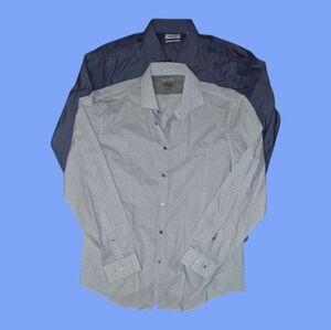 Lot Of 4 Calvin Klein Man's Botton Ups